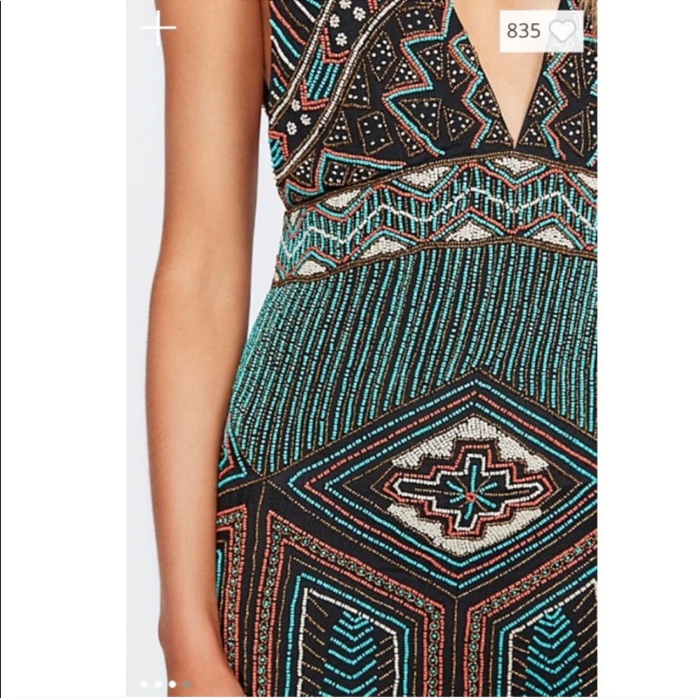 Free People Maya Beaded Mini Dress - Picture 4 of 4